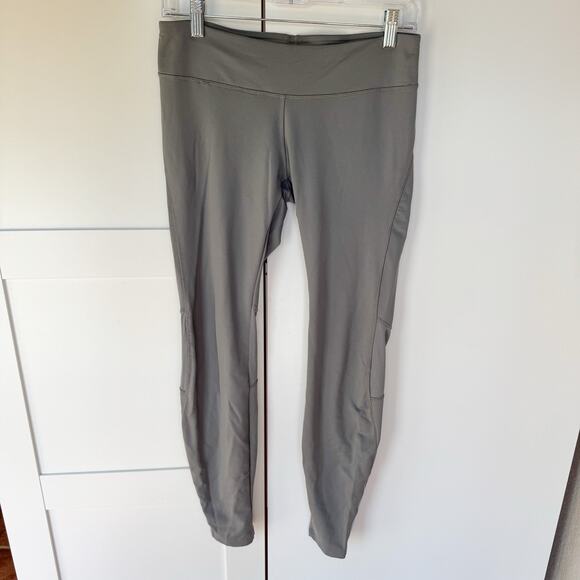 Patagonia Women's Speedwork Leggings Size M- Gray. Hiking. Running. Mesh - Picture 1 of 7